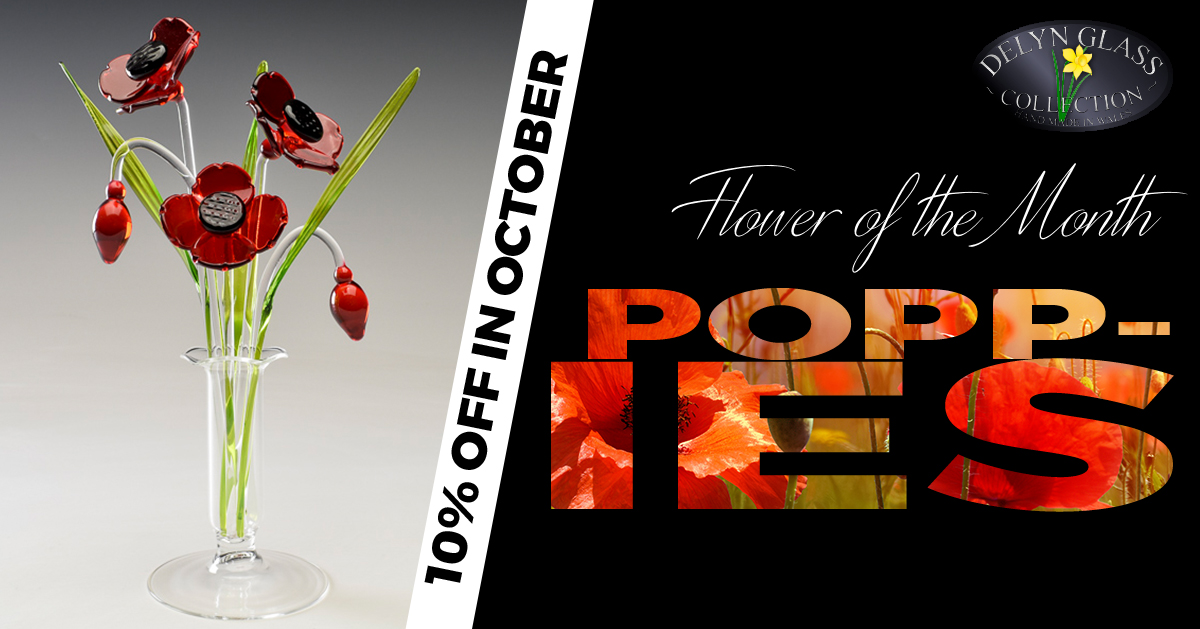 10% Off Poppies in October